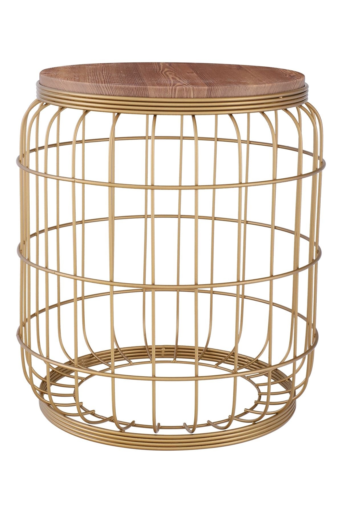 Camellia Sehpa Eskitme Ceviz Ahşap