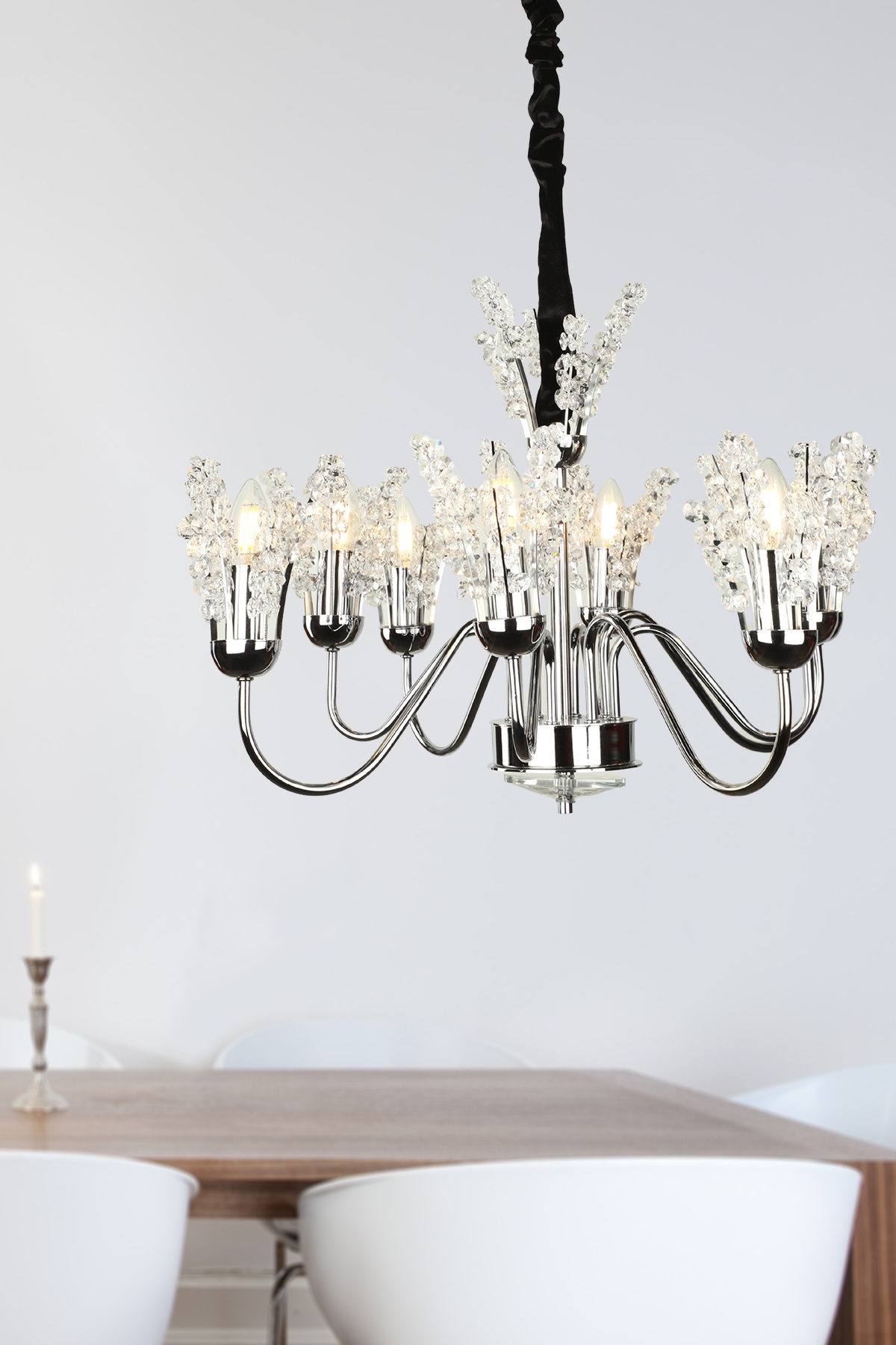 Leroy 8.Li Avize Krom Kaplama