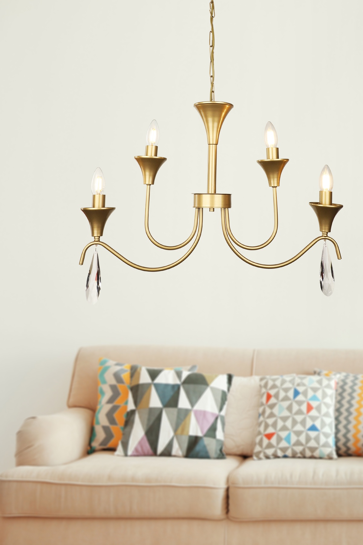 Luno 4.Lü Avize Eskitme