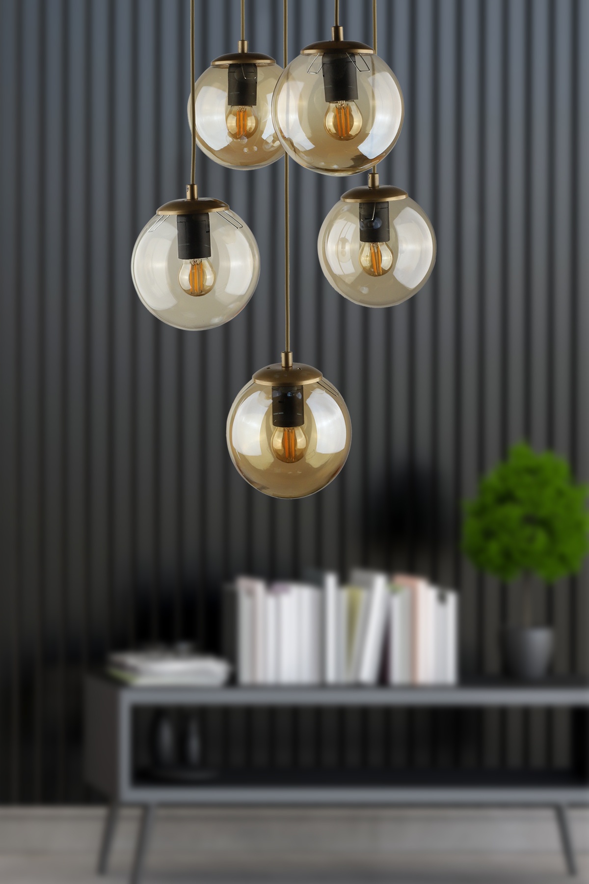 Alegro 5.Li Avize Eskitme Bal Cam